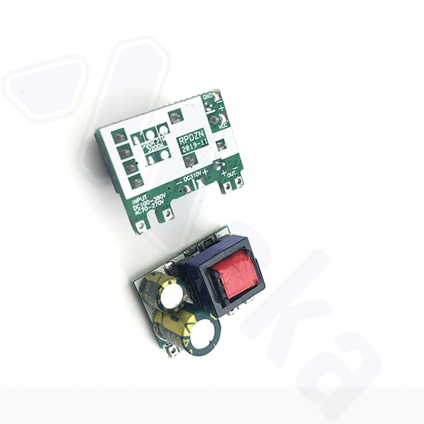 Mạch nguồn siêu mini 220V – 12v 1 hàng chân – Module nguồn hạ áp cực nhỏ gọn thích hợp cho các dự án IOT